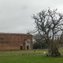 Church of the Jesuit ruins Calera de las Huerfanas